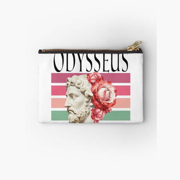 Item preview, Odysseus Ancient Greek Statue Watercolor Roses designed and sold by WildArtIT.
