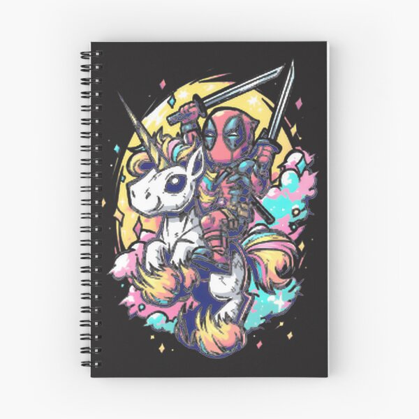 Item preview, Deadpool Riding Unicorn Chibi Art ⭐⭐⭐⭐⭐ designed and sold by NewVision-Shop.