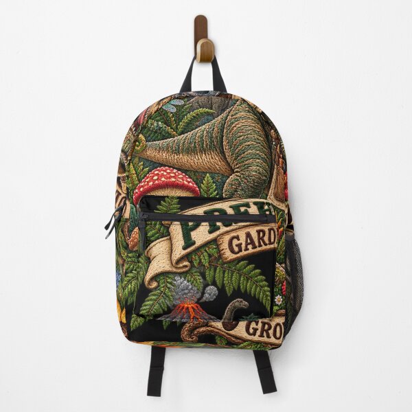 Item preview, T-Rex Prehistoric Garden Club – Funny Embroidered Dinosaur Gardener Art designed and sold by Emoji Emblems.