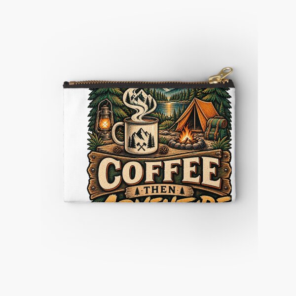 Item preview, Coffee Then Adventure Vintage designed and sold by CodePaws Creations.