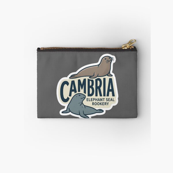 Item preview, Cambria Elephant Seal Rookery Central Coast California Badge designed and sold by LittleArij.