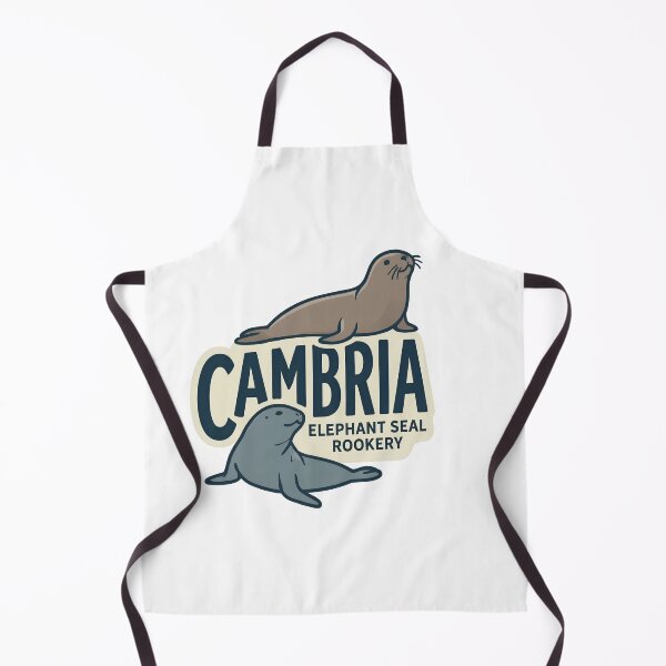 Item preview, Cambria Elephant Seal Rookery Central Coast California Badge designed and sold by LittleArij.