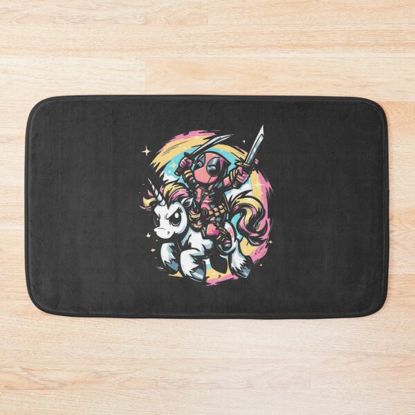 Item preview, Deadpool Riding Unicorn Funny Fan Art T-Shirt & Gifts LIMITED EDITION designed and sold by NewVision-Shop.