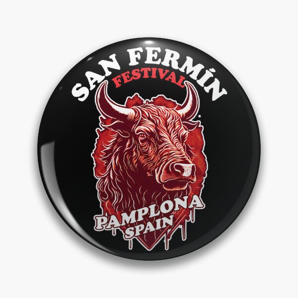 Item preview, SAN FERMIN RUNNING WITH THE BULLS AT PAMPLONA designed and sold by MadeThisFMeS.