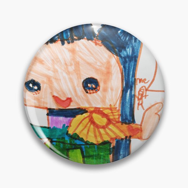 Item preview, Her Name is GooGo - Whimsical Kids Art Character designed and sold by TwoLinesArt.