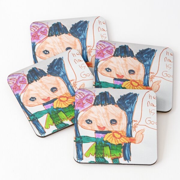 Item preview, Her Name is GooGo - Whimsical Kids Art Character designed and sold by TwoLinesArt.