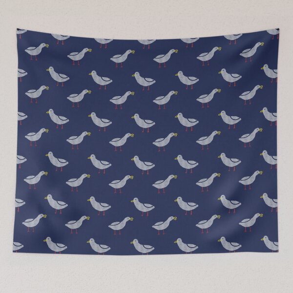 Aperçu de l'œuvre Motif mouette créée et vendue par Manic Purgatory.