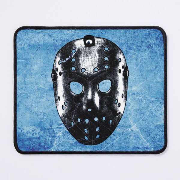 Item preview, Slasher Hockey Mask Blue Dark Halloween Horror designed and sold by Ghoul Enterprises.