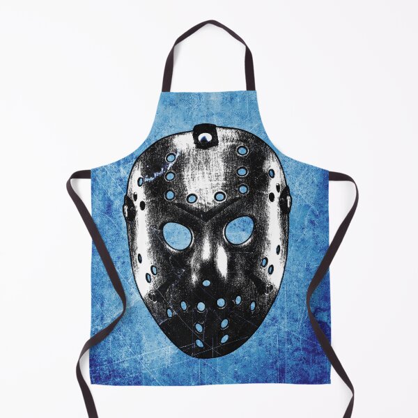 Item preview, Slasher Hockey Mask Blue Dark Halloween Horror designed and sold by Ghoul Enterprises.