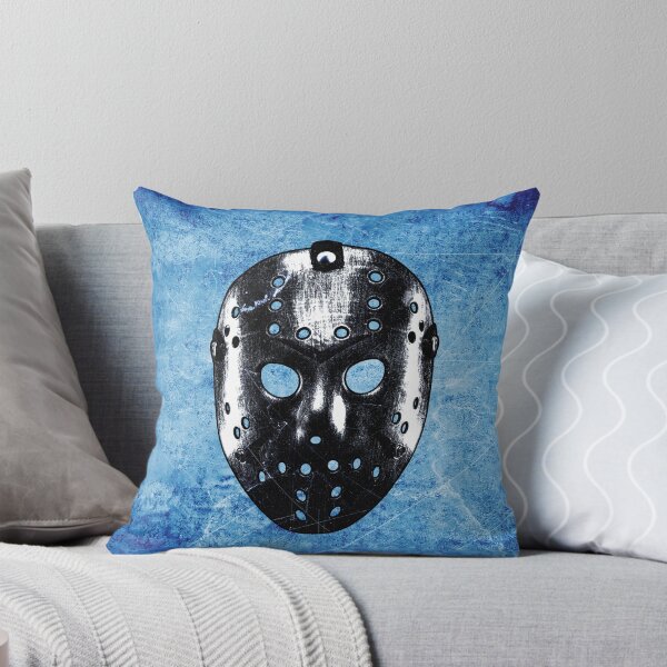 Item preview, Slasher Hockey Mask Blue Dark Halloween Horror designed and sold by Ghoul Enterprises.