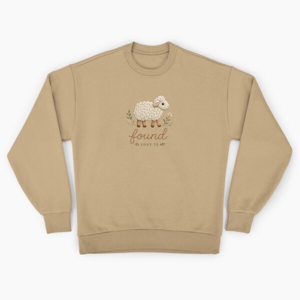 Item preview, Lost Sheep, Found Lamb Luke 15 Christian, Minimalist Religious, Baptism Gift, Faith Keepsake, Christian Gift designed and sold by Quiajia.