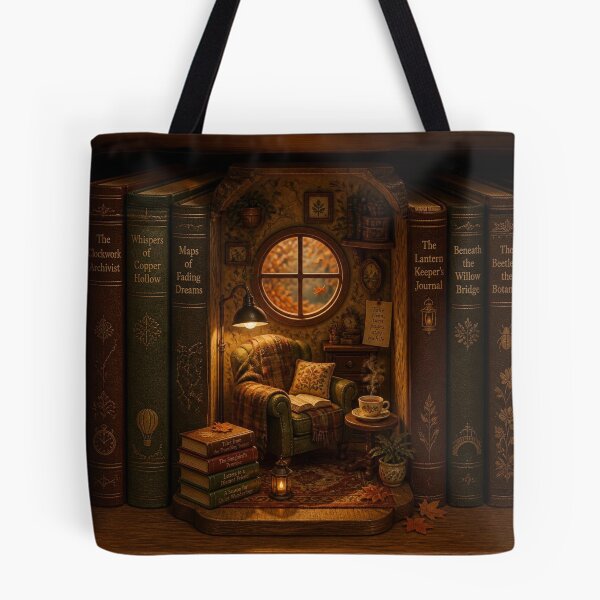 Item preview, Cozy Book Diorama designed and sold by EWPrints.