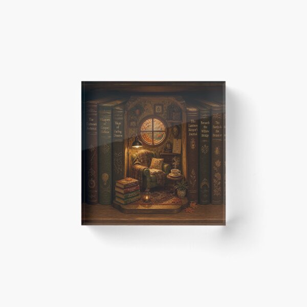 Item preview, Cozy Book Diorama designed and sold by EWPrints.