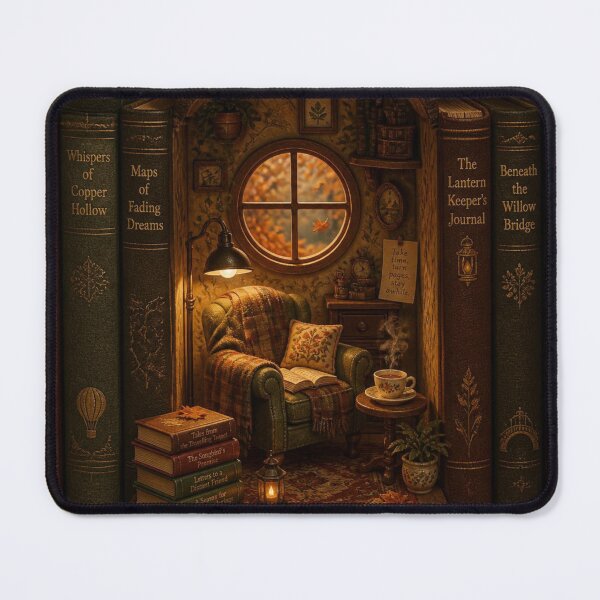 Item preview, Cozy Book Diorama designed and sold by EWPrints.