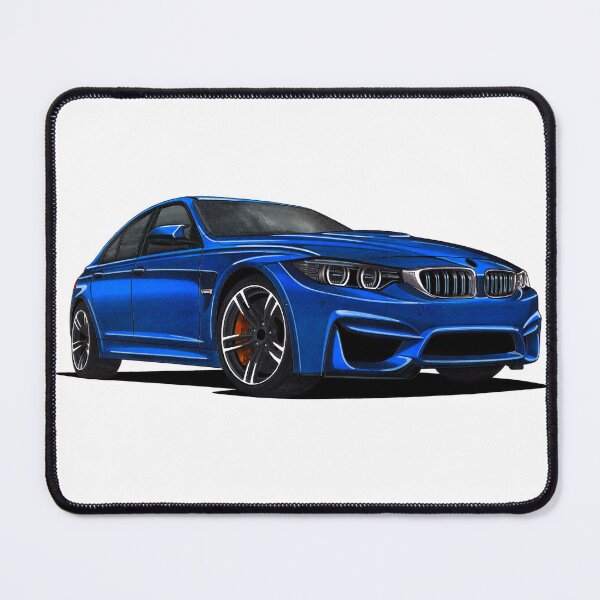 Item preview, Exclusive front part drawing legendary classic blue modified sport car F80 Sedan designed and sold by Cars23.
