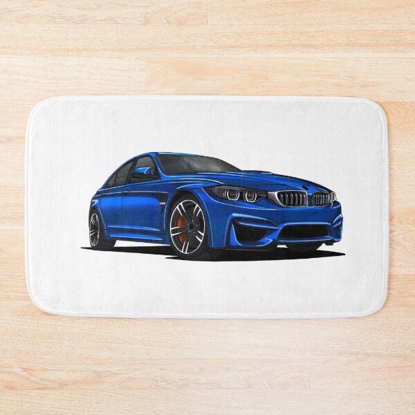 Item preview, Exclusive front part drawing legendary classic blue modified sport car F80 Sedan designed and sold by Cars23.
