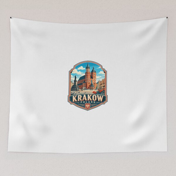 Item preview, Krakow Poland City Travel Souvenir designed and sold by Star3NowForMe.
