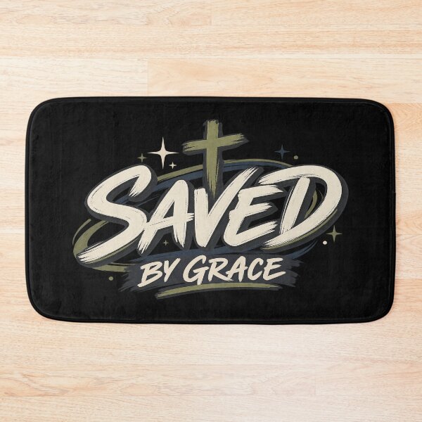 Item preview, Saved by Grace Christian Streetwear Design designed and sold by PrayWear.
