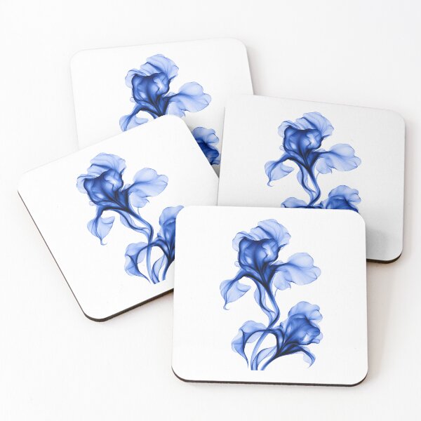 Item preview, Blue Iris Flower Botanical Floral Vintage Nature Design designed and sold by Brandady.