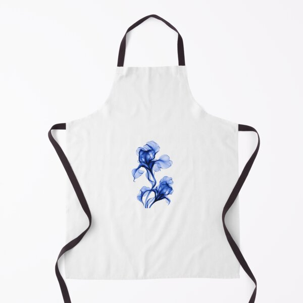 Item preview, Blue Iris Flower Botanical Floral Vintage Nature Design designed and sold by Brandady.