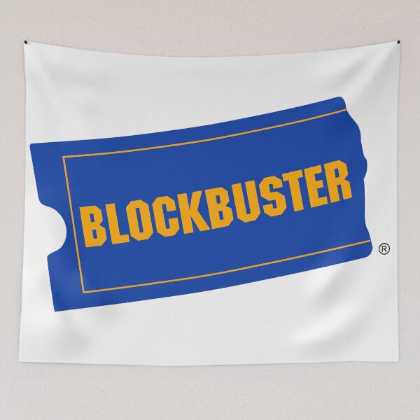 Item preview, Blockbuster Video 90s Movie Night Retro Nostalgia designed and sold by zapdesign.