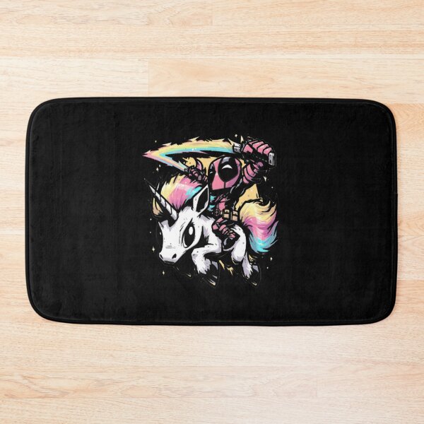 Item preview, Deadpool Riding Unicorn Fan Art LIMITED EDITION designed and sold by NewVision-Shop.