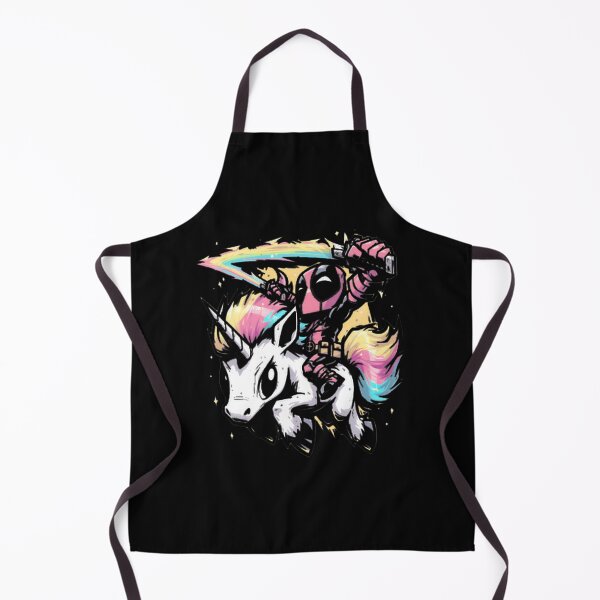 Item preview, Deadpool Riding Unicorn Fan Art LIMITED EDITION designed and sold by NewVision-Shop.
