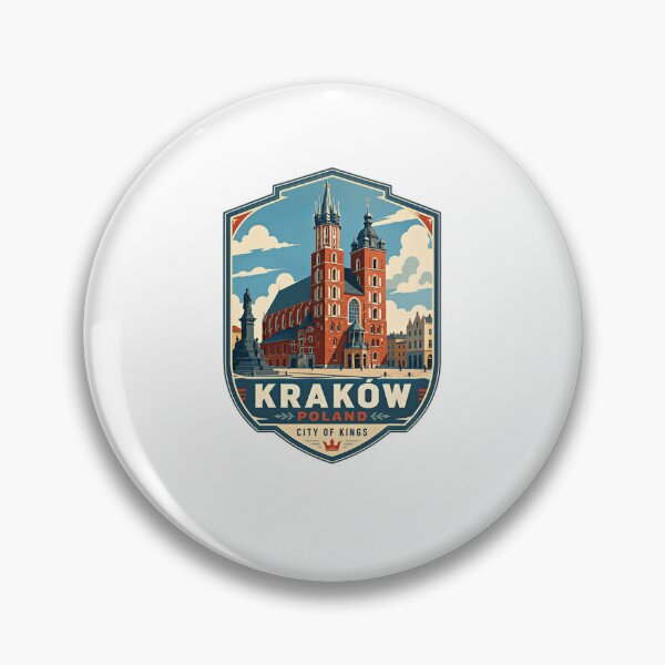 Item preview, Kraków Poland City Of Kings Travel Destination Tourist Souvenir designed and sold by Star3NowForMe.