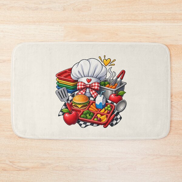 Item preview, School Cafeteria Worker Gift Lunch Lady Art designed and sold by Corvoria.