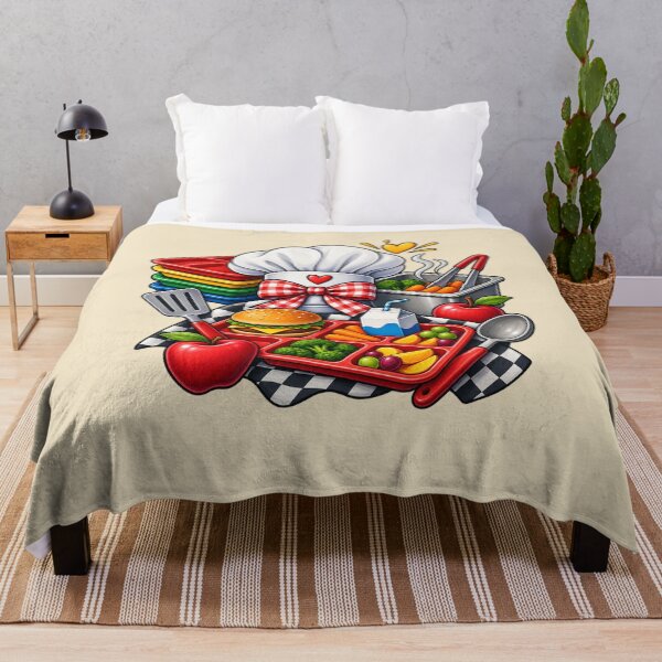 Item preview, School Cafeteria Worker Gift Lunch Lady Art designed and sold by Corvoria.