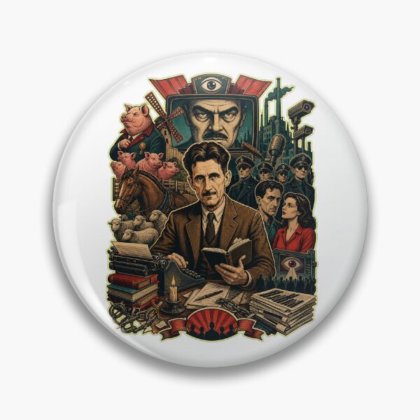 Item preview, George Orwell designed and sold by AlfredoBela.