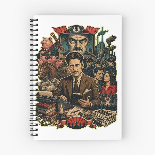 Item preview, George Orwell designed and sold by AlfredoBela.
