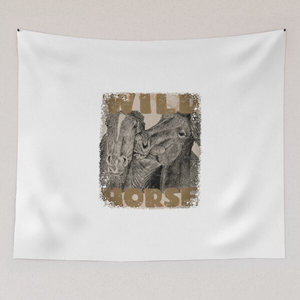 Item preview, WILD HORSE — Vintage Western Horses designed and sold by RonnyMilleo.