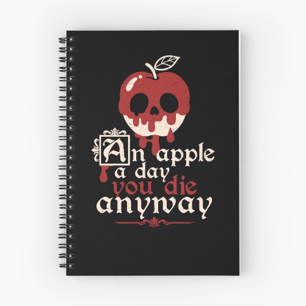 Item preview, Poisoned apple a day you die anyway - Funny Dark Humor Poison Apple designed and sold by NemiMakeit.