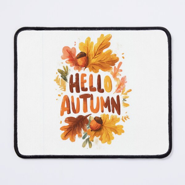 Item preview, Hello Autumn – Fall Leaves & Acorns designed and sold by Helenaphotoart.