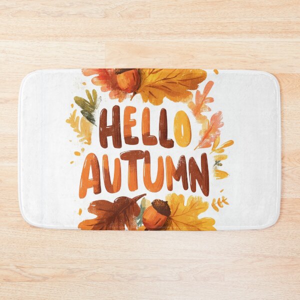 Item preview, Hello Autumn – Fall Leaves & Acorns designed and sold by Helenaphotoart.