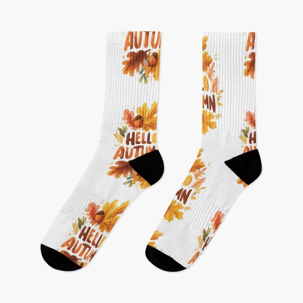 Item preview, Hello Autumn – Fall Leaves & Acorns designed and sold by Helenaphotoart.