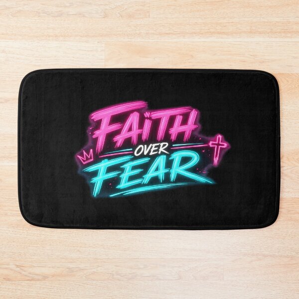 Item preview, Faith Over Fear Neon Christian Streetwear designed and sold by PrayWear.