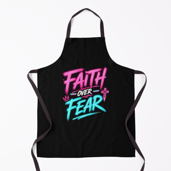 Item preview, Faith Over Fear Neon Christian Streetwear designed and sold by PrayWear.