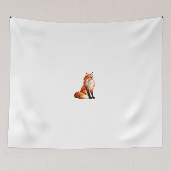 Item preview, Cute Fox Illustration – Woodland Animal Lover Design designed and sold by Brandady.