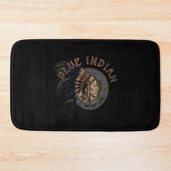 Item preview, Vintage Widespread Panic Blue Indian WSP! designed and sold by emilysahrelove.