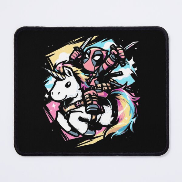 Item preview, Deadpool Riding Unicorn Fan Art ⭐⭐⭐⭐⭐ designed and sold by NewVision-Shop.