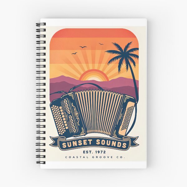 Item preview, Sunset sounds accordion designed and sold by Agu210.