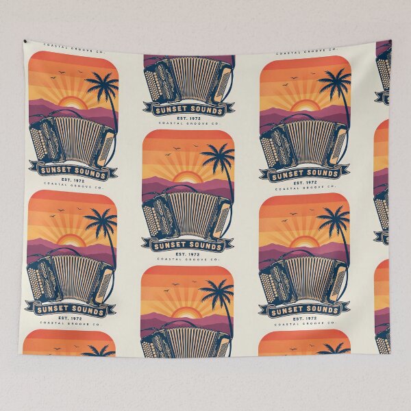 Item preview, Sunset sounds accordion designed and sold by Agu210.