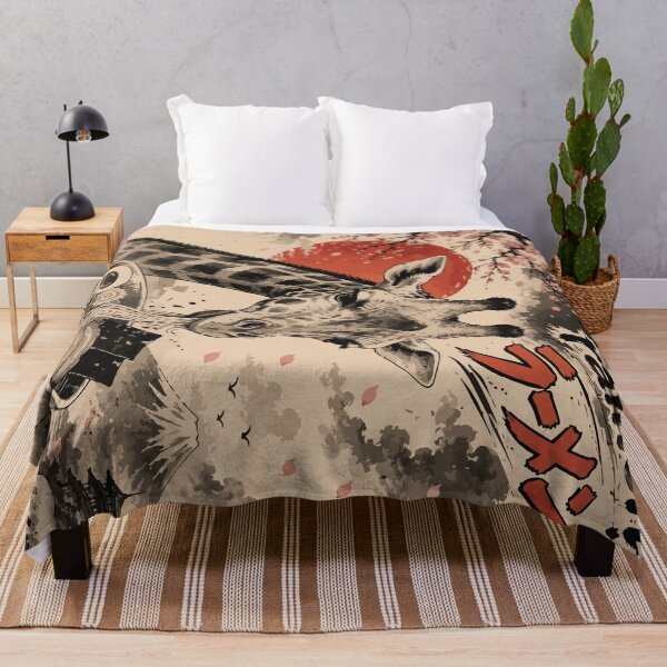 Item preview, Giraffe Ramen Sumie Japanese Vintage designed and sold by TomFrontierArt.
