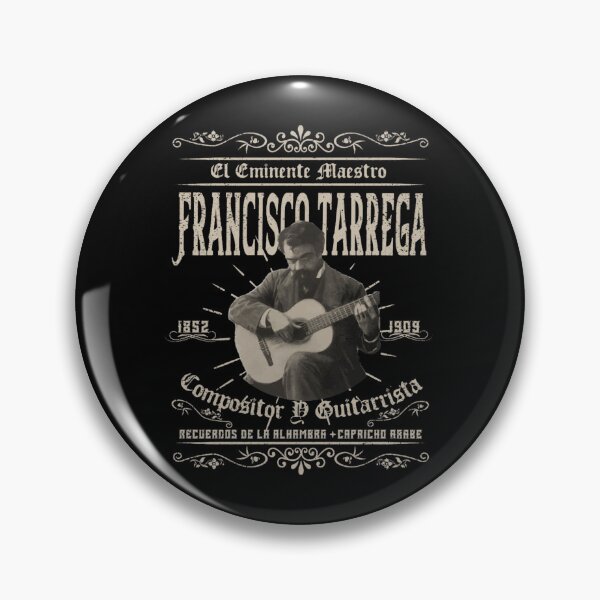 Item preview, Francisco Tarrega Composer--Guitarist  designed and sold by Johnieclaire.