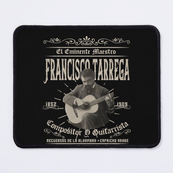 Item preview, Francisco Tarrega Composer--Guitarist designed and sold by Johnieclaire.