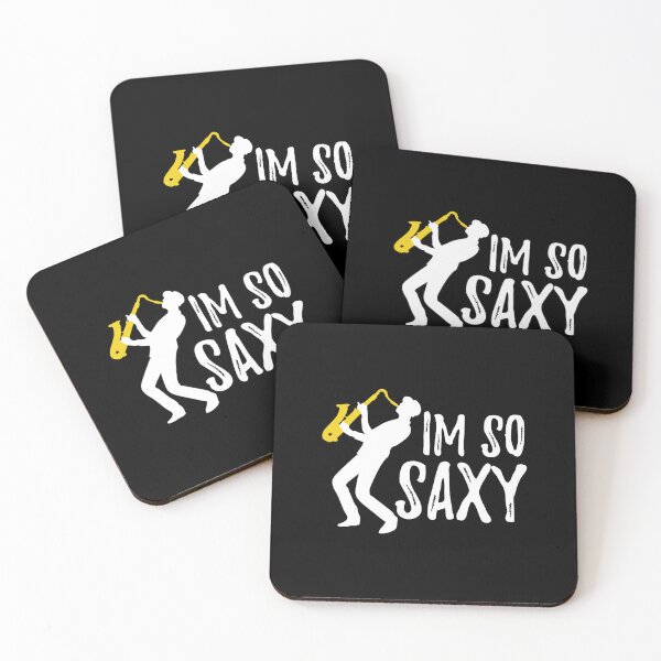 Item preview, Funny Saxophone Jazz for Band Members I_m So Saxy designed and sold by Johnieclaire.