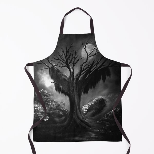 Item preview, black and white forest tree designed and sold by RavenDubhartist.