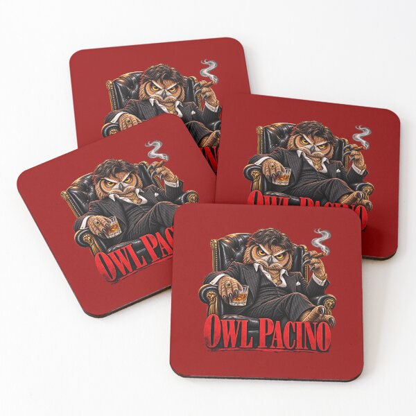 Item preview, Owl Pacino Scarface Parody designed and sold by Aimz Does Stuff.